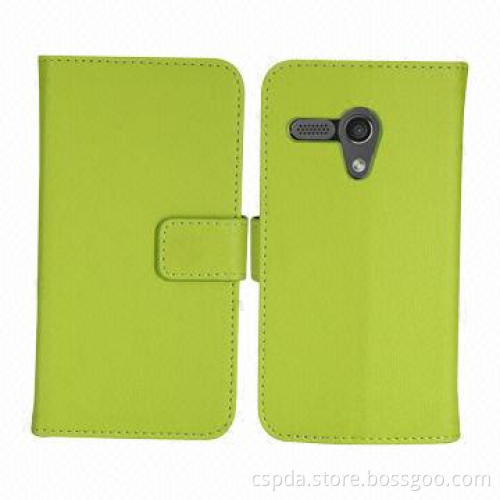 New Arrival PU Wallet Leather Cases for Motorola Moto G, Various Colors Available